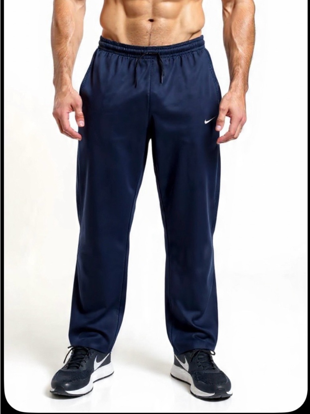 Nike Navy Blue Track Pants